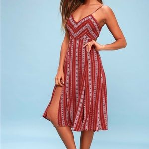 Lulus midi dress